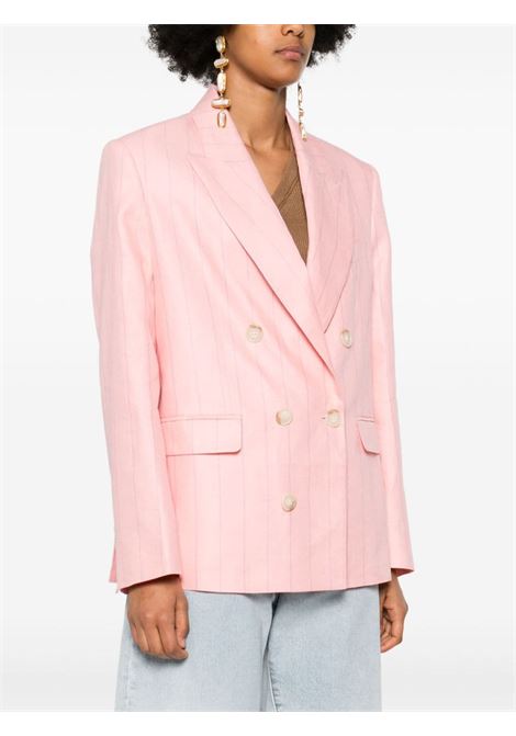 Pink Pixie double-breasted blazer The andamane - women THE ANDAMANE | TM153007BTNL010PNK